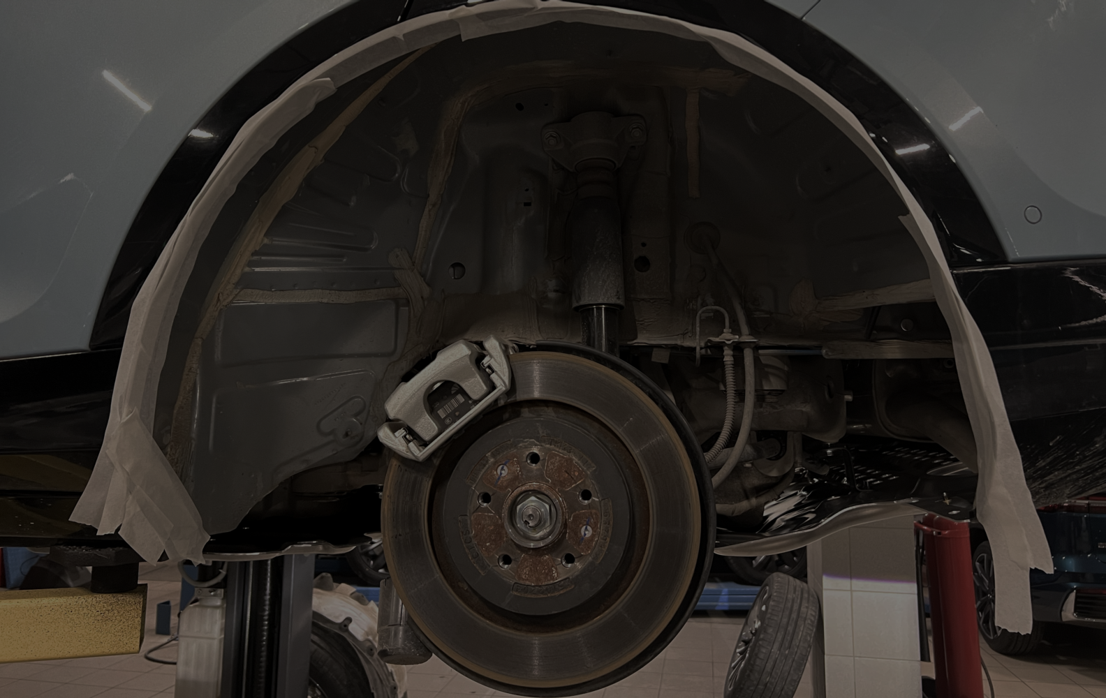 Противокоррозионная обработка арок для коммерческого транспорта